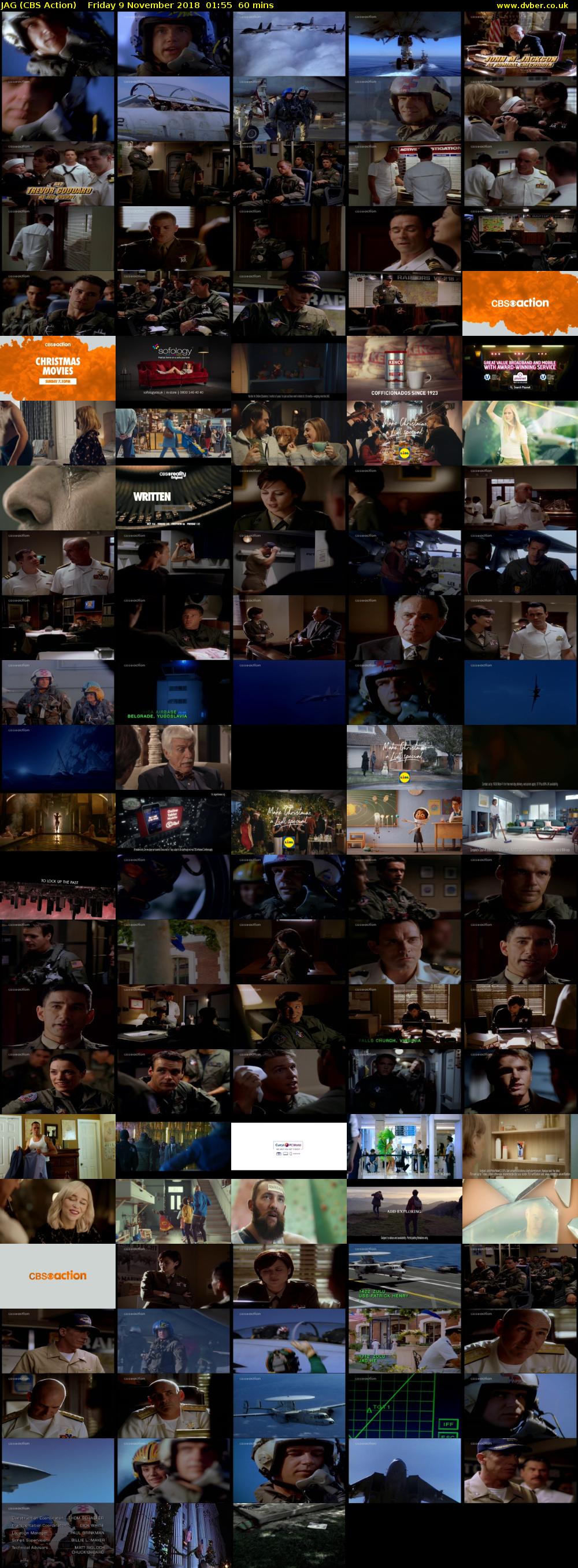 JAG (CBS Action) Friday 9 November 2018 01:55 - 02:55