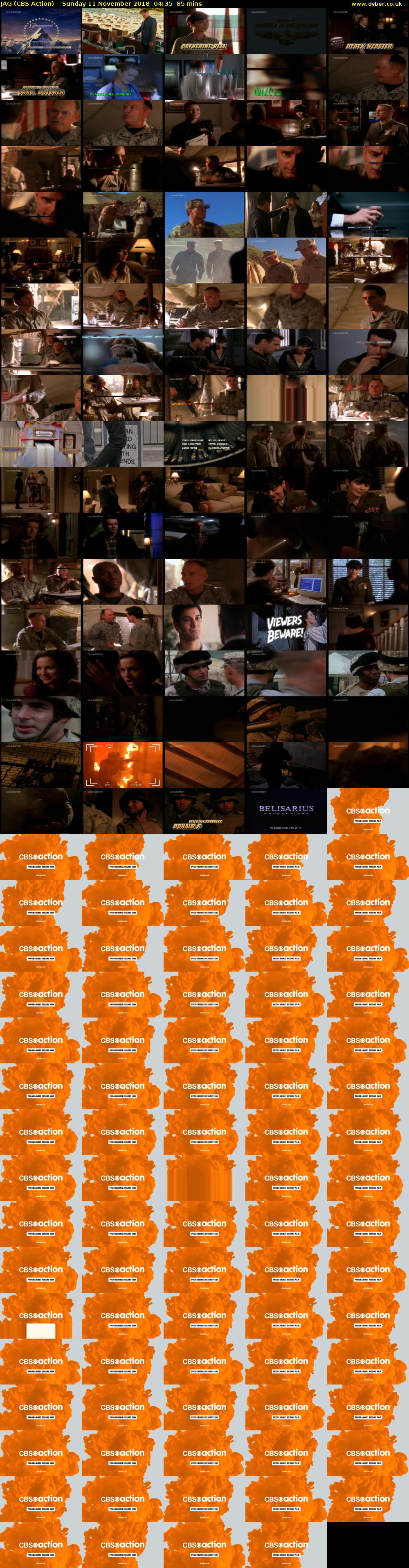 JAG (CBS Action) Sunday 11 November 2018 04:35 - 06:00