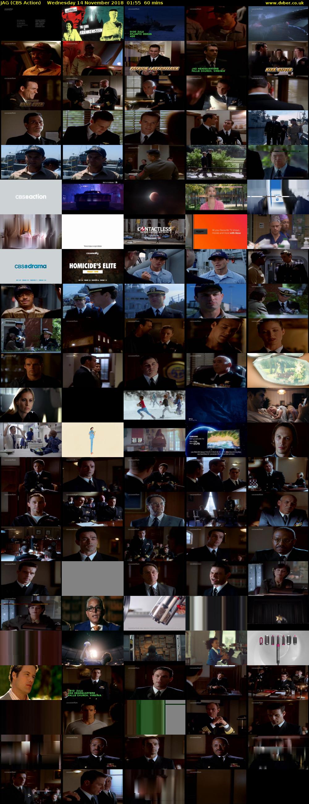 JAG (CBS Action) Wednesday 14 November 2018 01:55 - 02:55