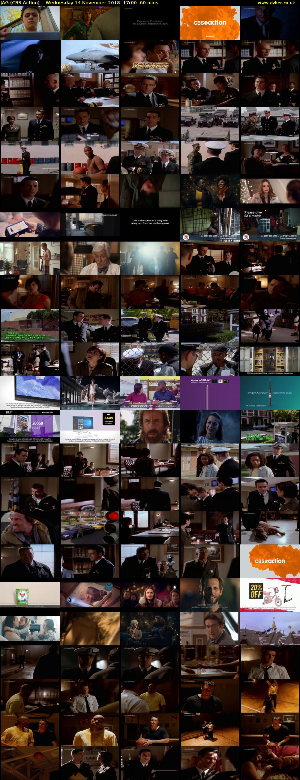 JAG (CBS Action) Wednesday 14 November 2018 17:00 - 18:00