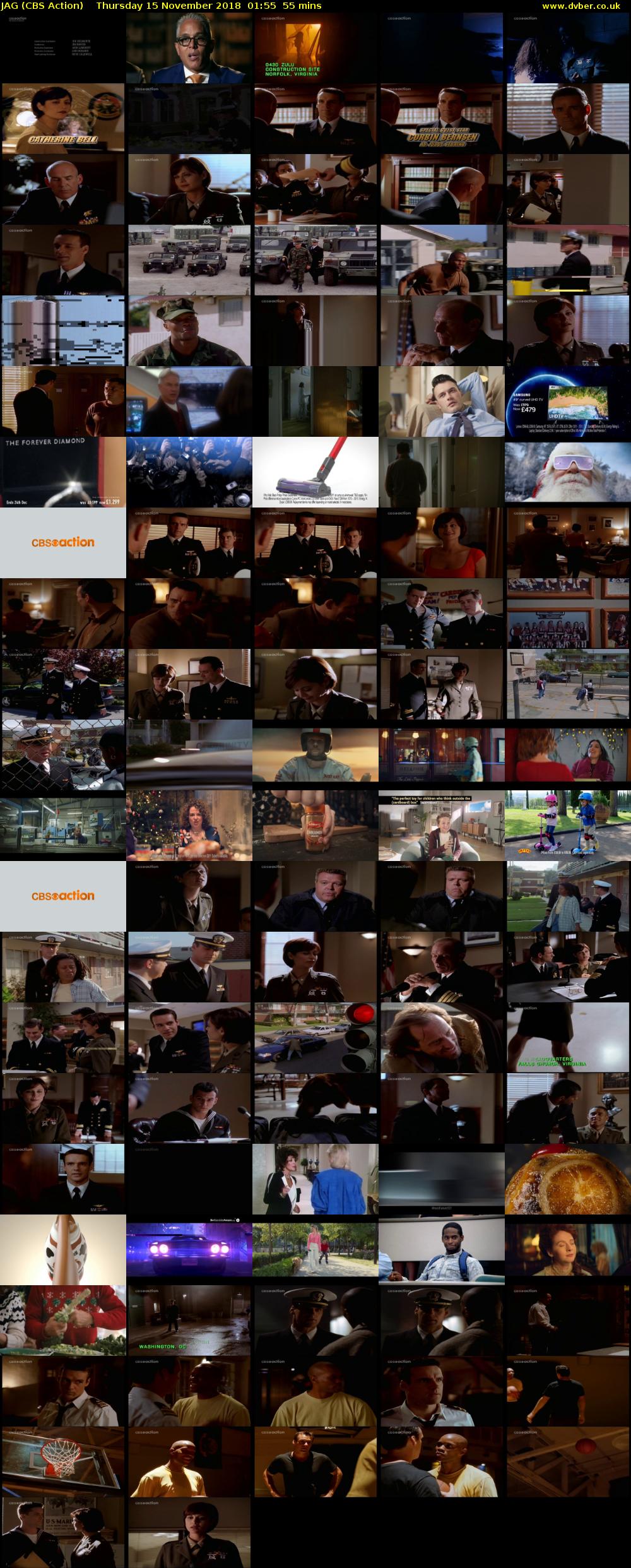 JAG (CBS Action) Thursday 15 November 2018 01:55 - 02:50