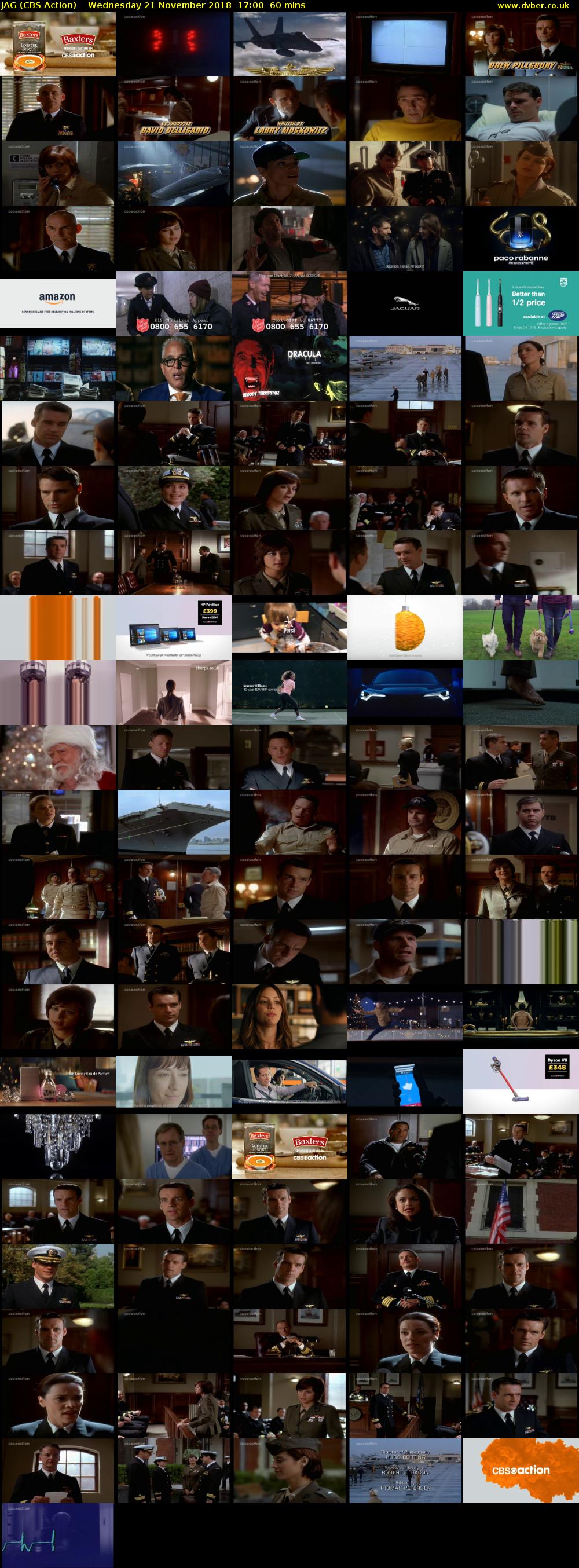 JAG (CBS Action) Wednesday 21 November 2018 17:00 - 18:00