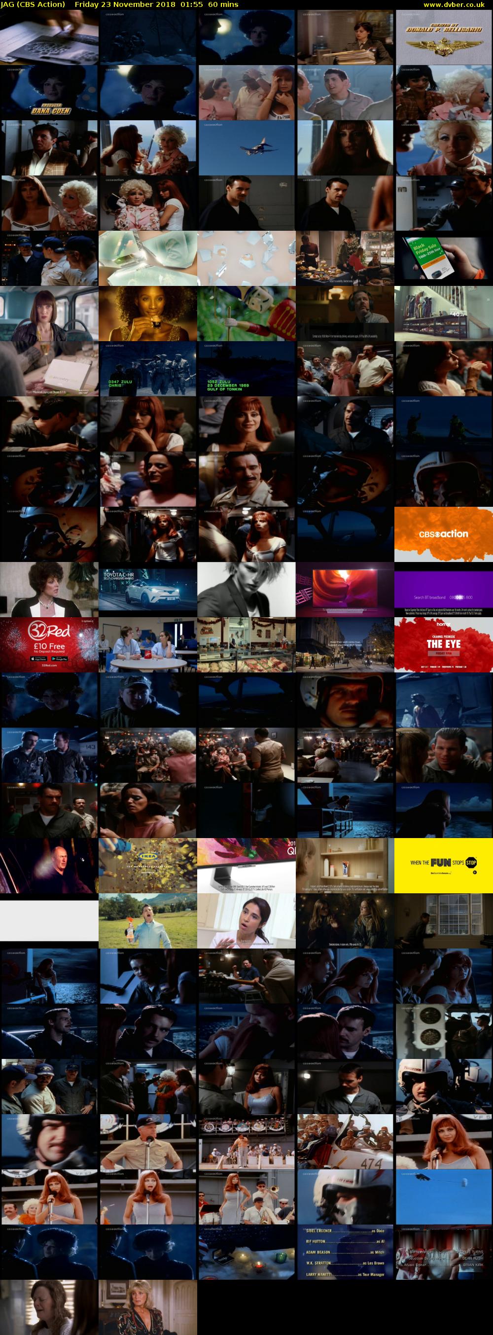 JAG (CBS Action) Friday 23 November 2018 01:55 - 02:55