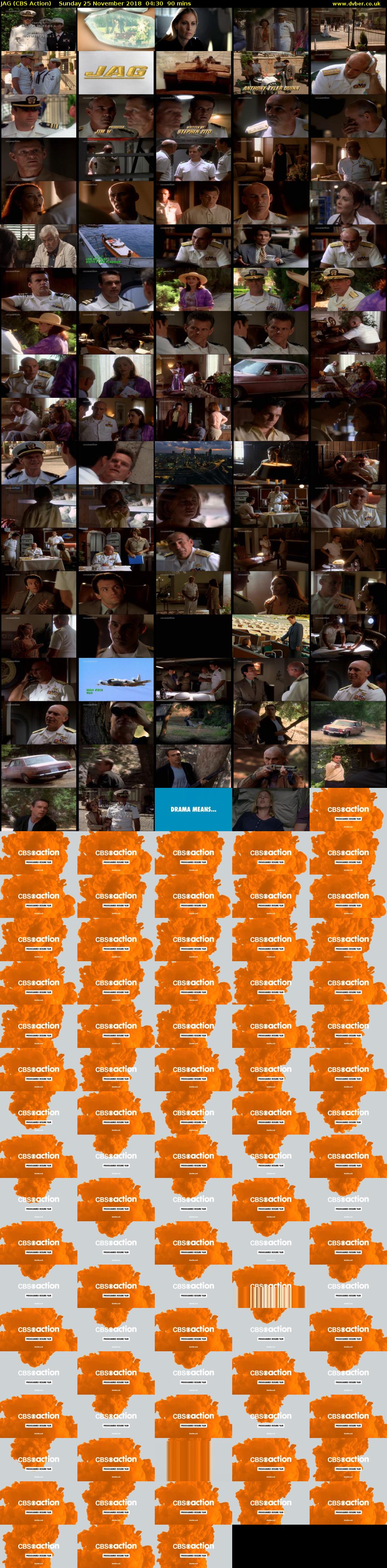 JAG (CBS Action) Sunday 25 November 2018 04:30 - 06:00