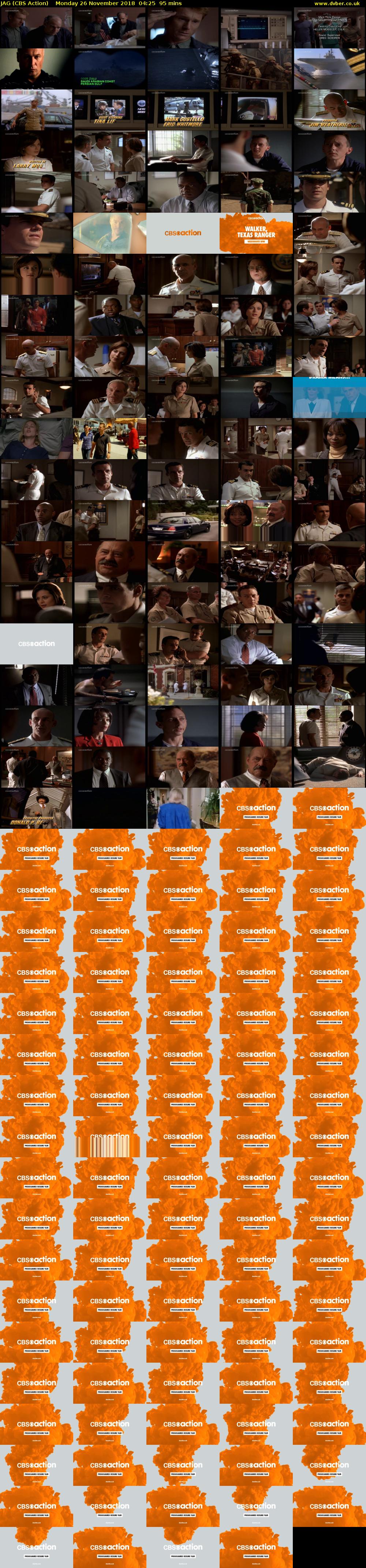 JAG (CBS Action) Monday 26 November 2018 04:25 - 06:00