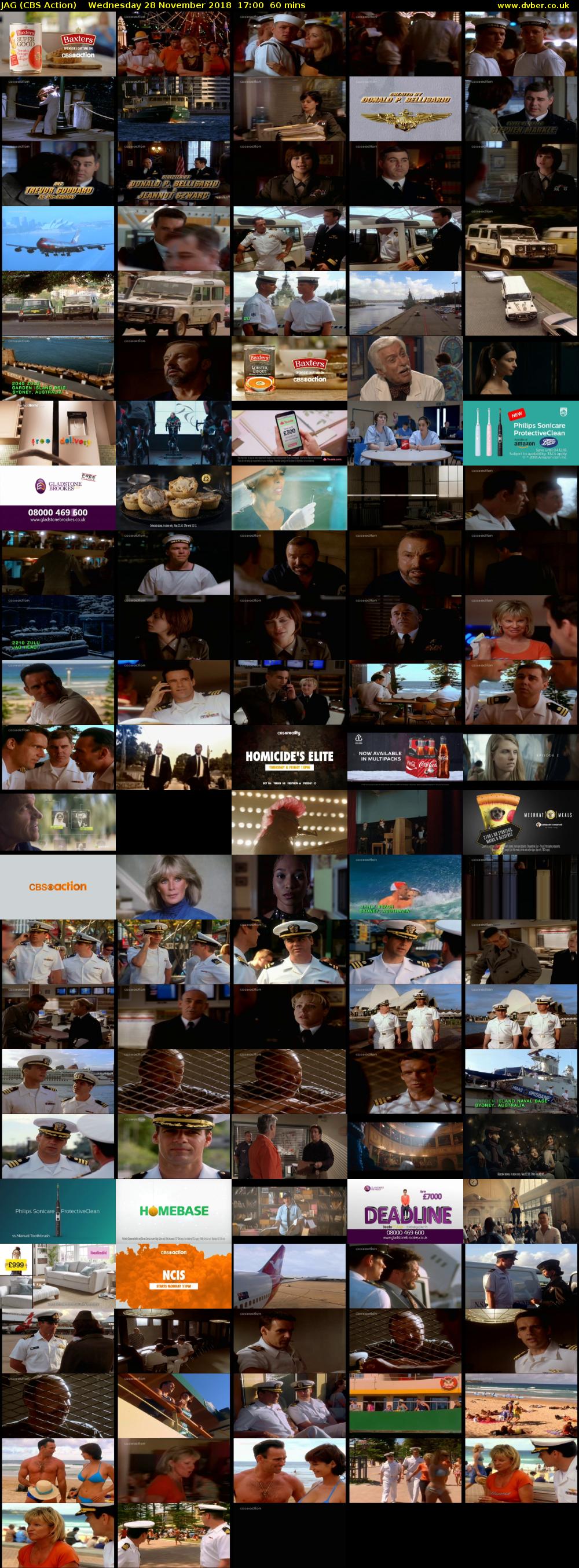 JAG (CBS Action) Wednesday 28 November 2018 17:00 - 18:00