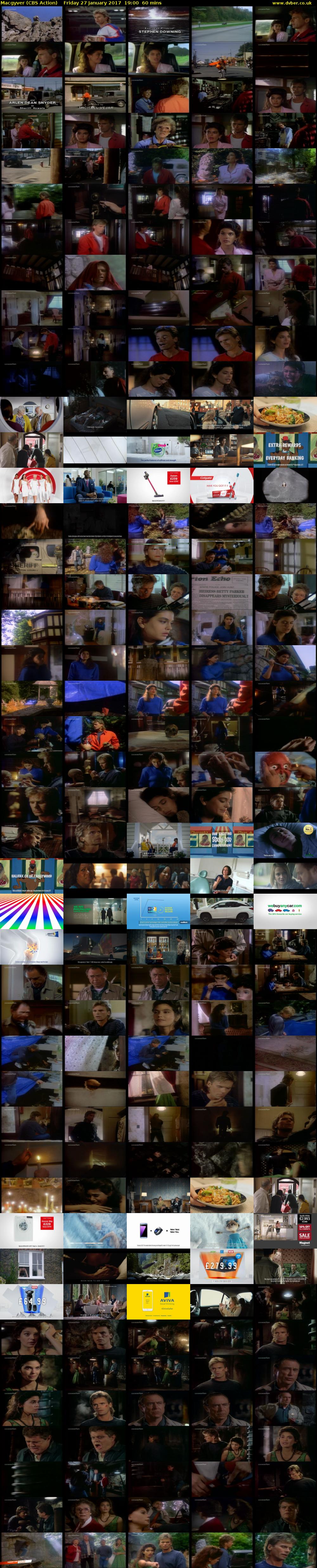 Macgyver (CBS Action) Friday 27 January 2017 19:00 - 20:00