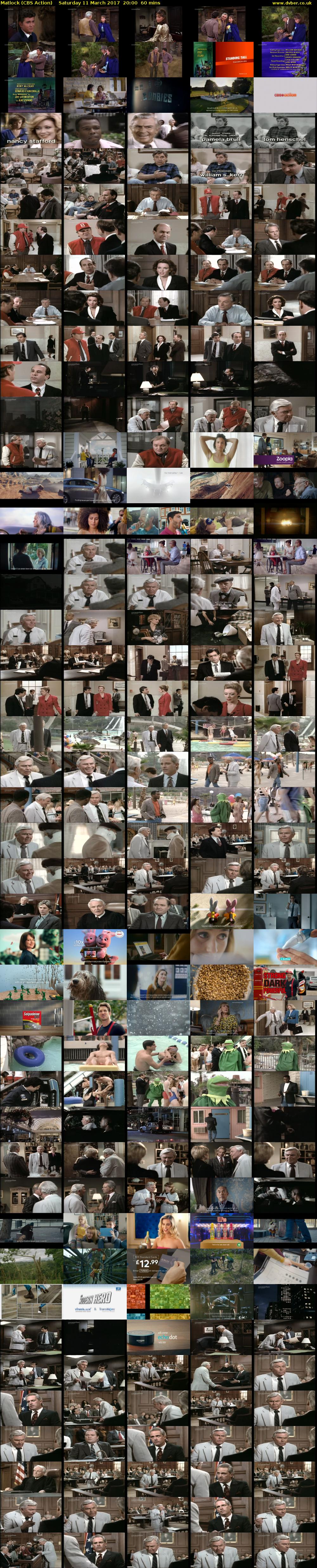 Matlock (CBS Action) Saturday 11 March 2017 20:00 - 21:00