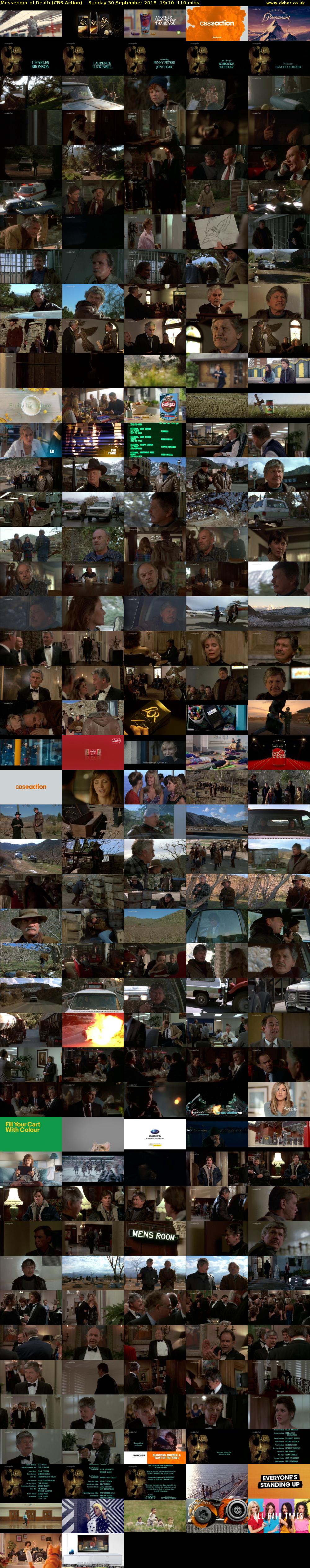 Messenger of Death (CBS Action) Sunday 30 September 2018 19:10 - 21:00