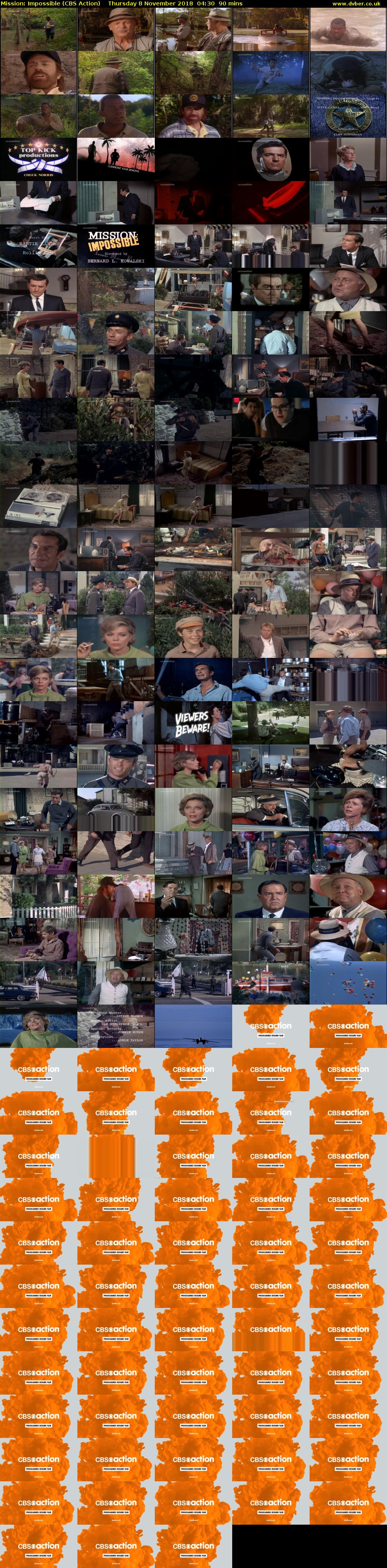 Mission: Impossible (CBS Action) Thursday 8 November 2018 04:30 - 06:00