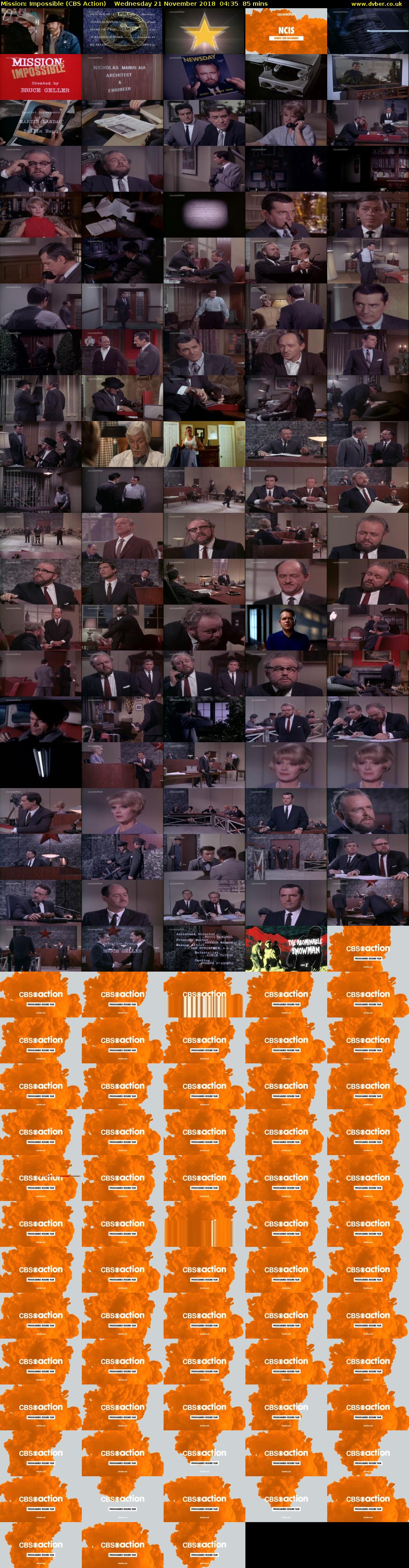 Mission: Impossible (CBS Action) Wednesday 21 November 2018 04:35 - 06:00