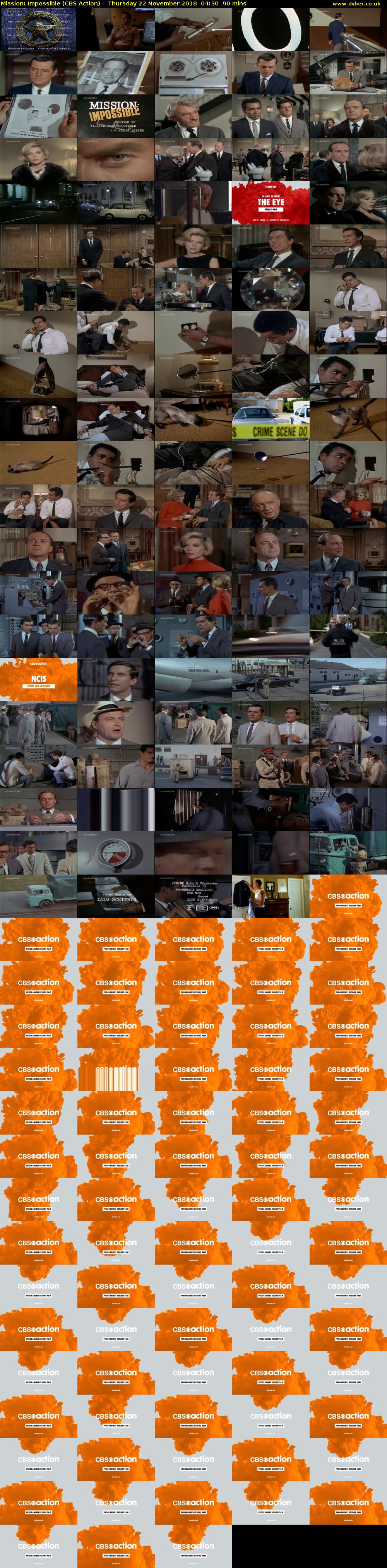 Mission: Impossible (CBS Action) Thursday 22 November 2018 04:30 - 06:00