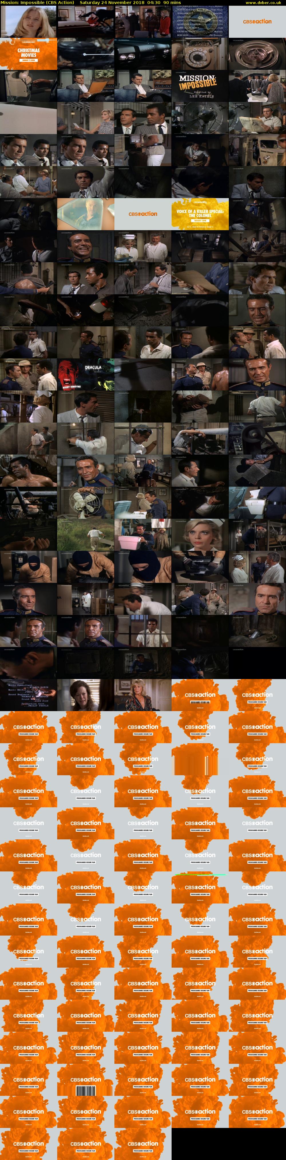 Mission: Impossible (CBS Action) Saturday 24 November 2018 04:30 - 06:00