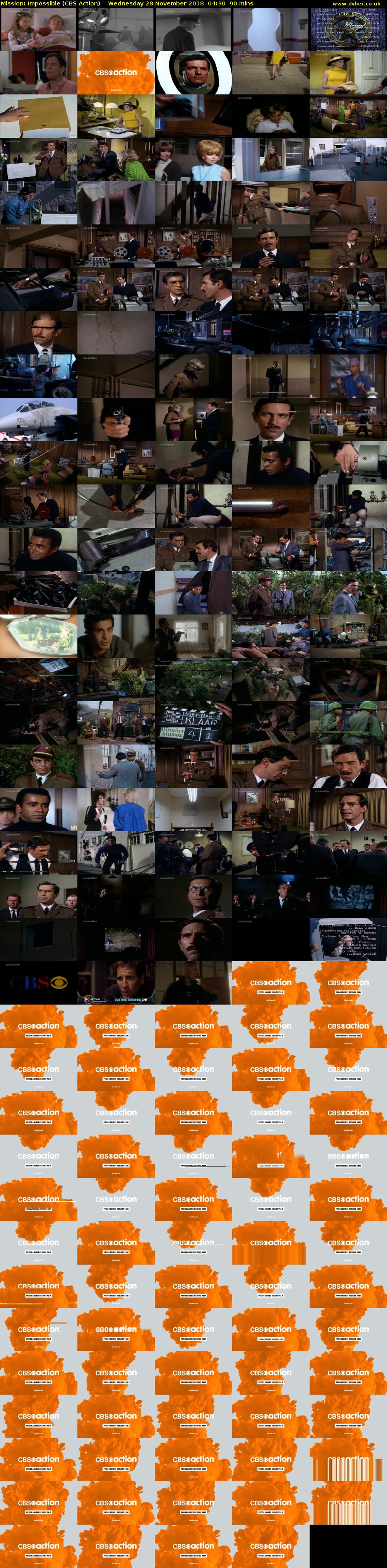 Mission: Impossible (CBS Action) Wednesday 28 November 2018 04:30 - 06:00