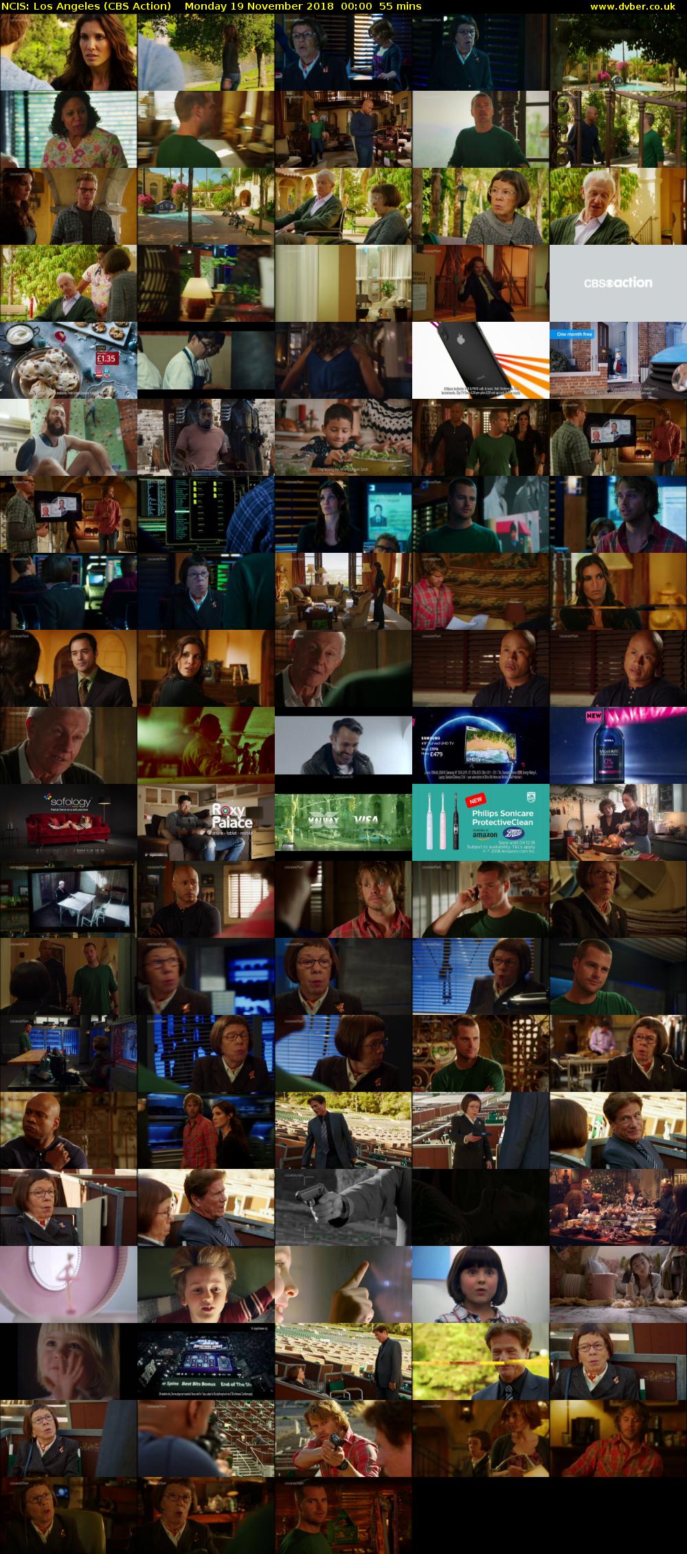 NCIS: Los Angeles (CBS Action) Monday 19 November 2018 00:00 - 00:55