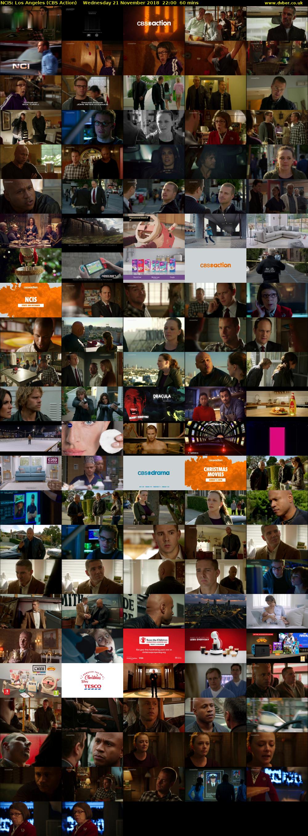 NCIS: Los Angeles (CBS Action) Wednesday 21 November 2018 22:00 - 23:00