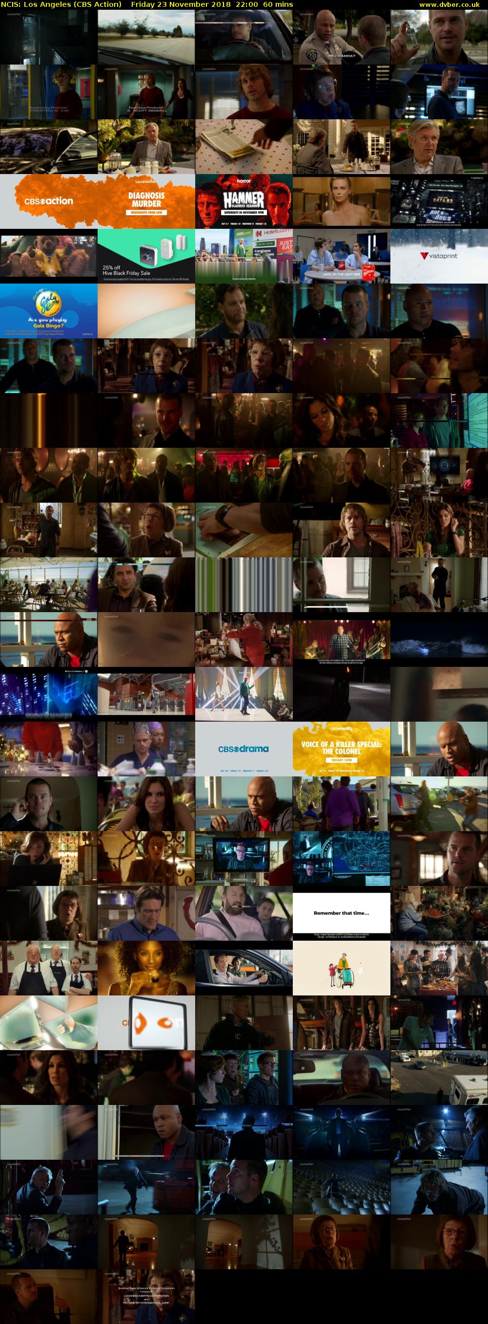 NCIS: Los Angeles (CBS Action) Friday 23 November 2018 22:00 - 23:00