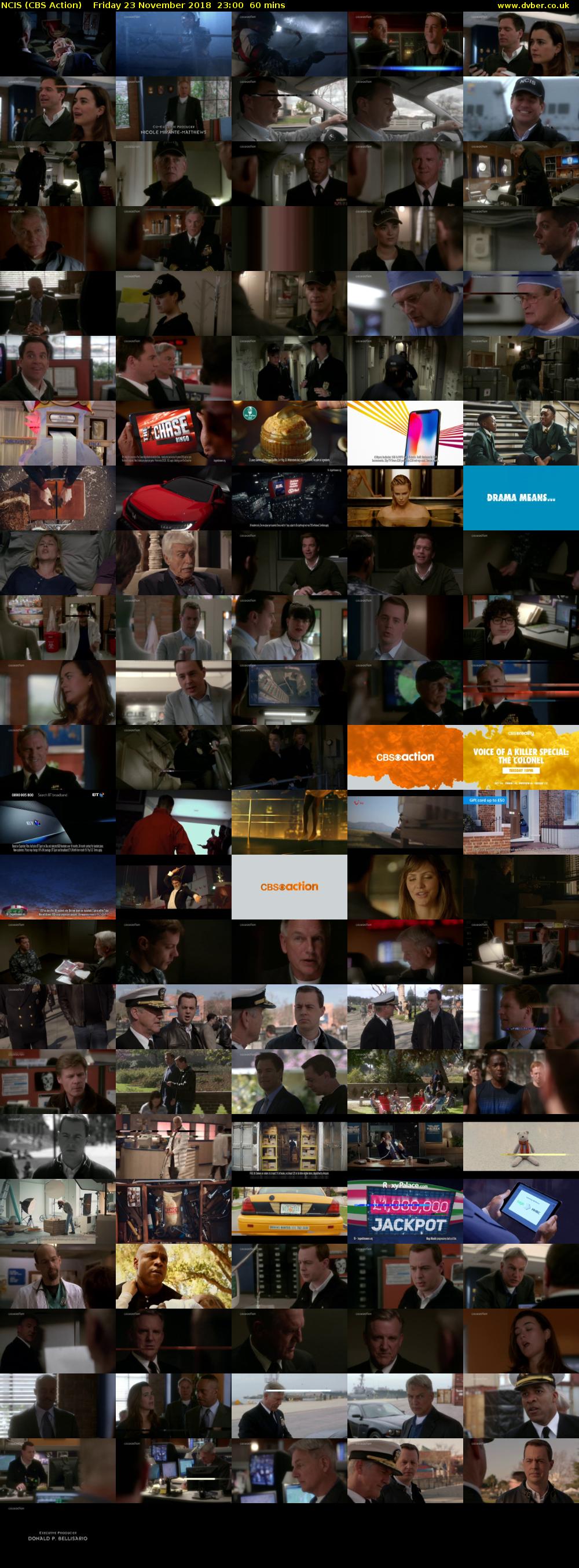 NCIS (CBS Action) Friday 23 November 2018 23:00 - 00:00