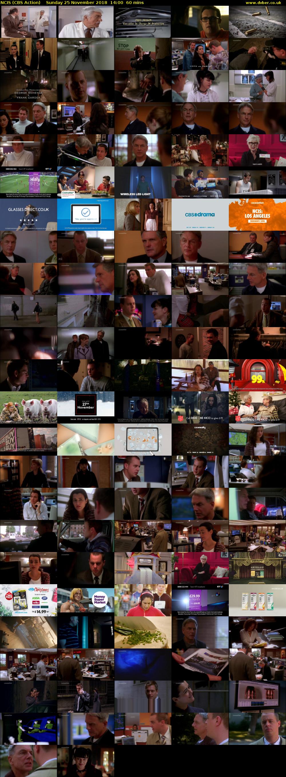 NCIS (CBS Action) Sunday 25 November 2018 14:00 - 15:00