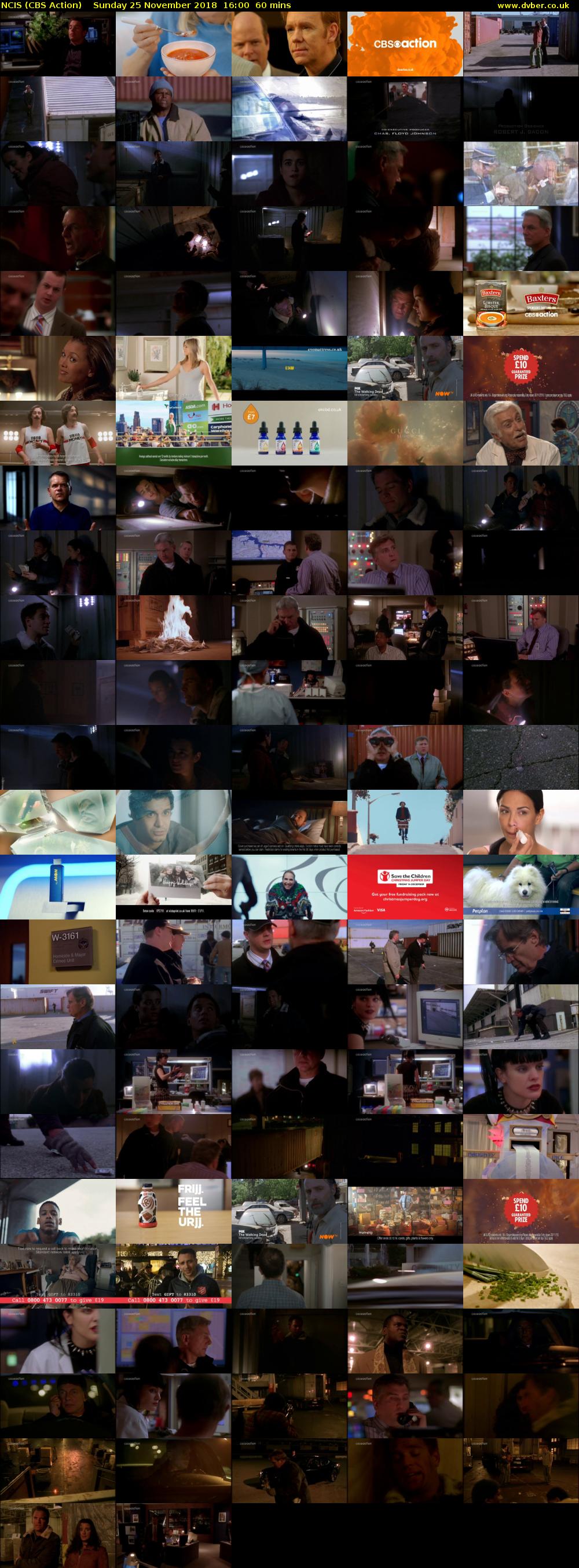 NCIS (CBS Action) Sunday 25 November 2018 16:00 - 17:00