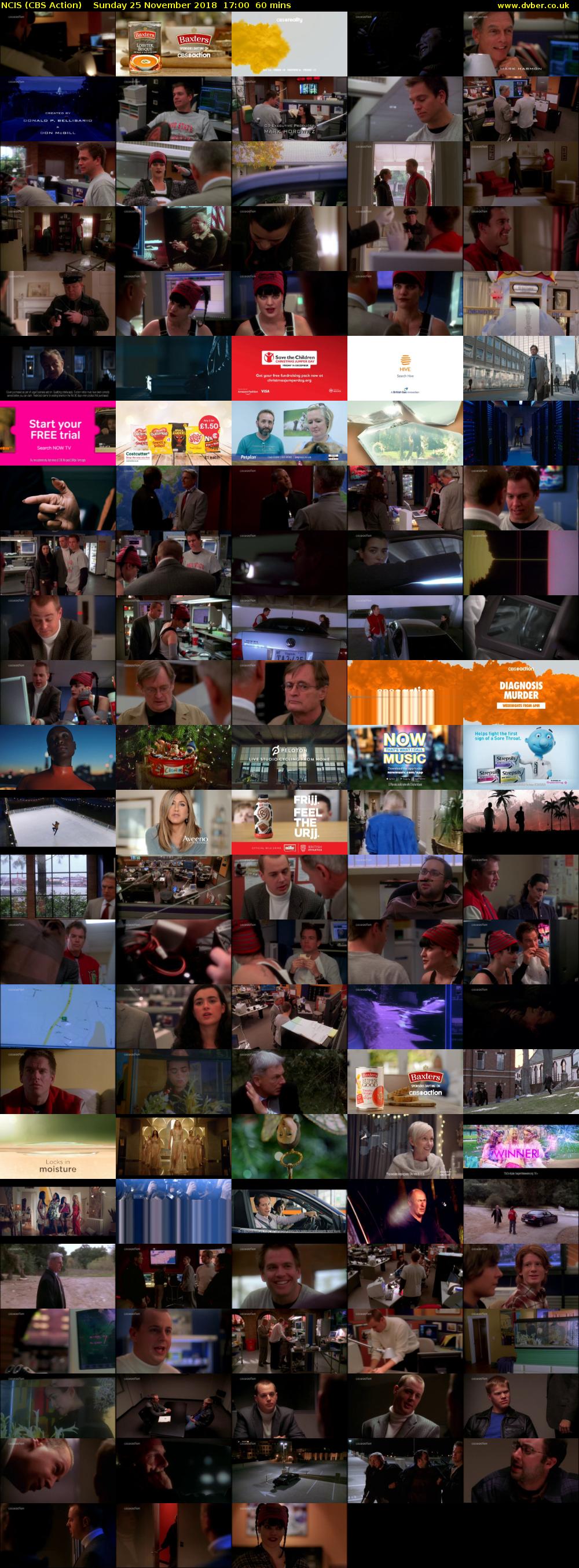 NCIS (CBS Action) Sunday 25 November 2018 17:00 - 18:00