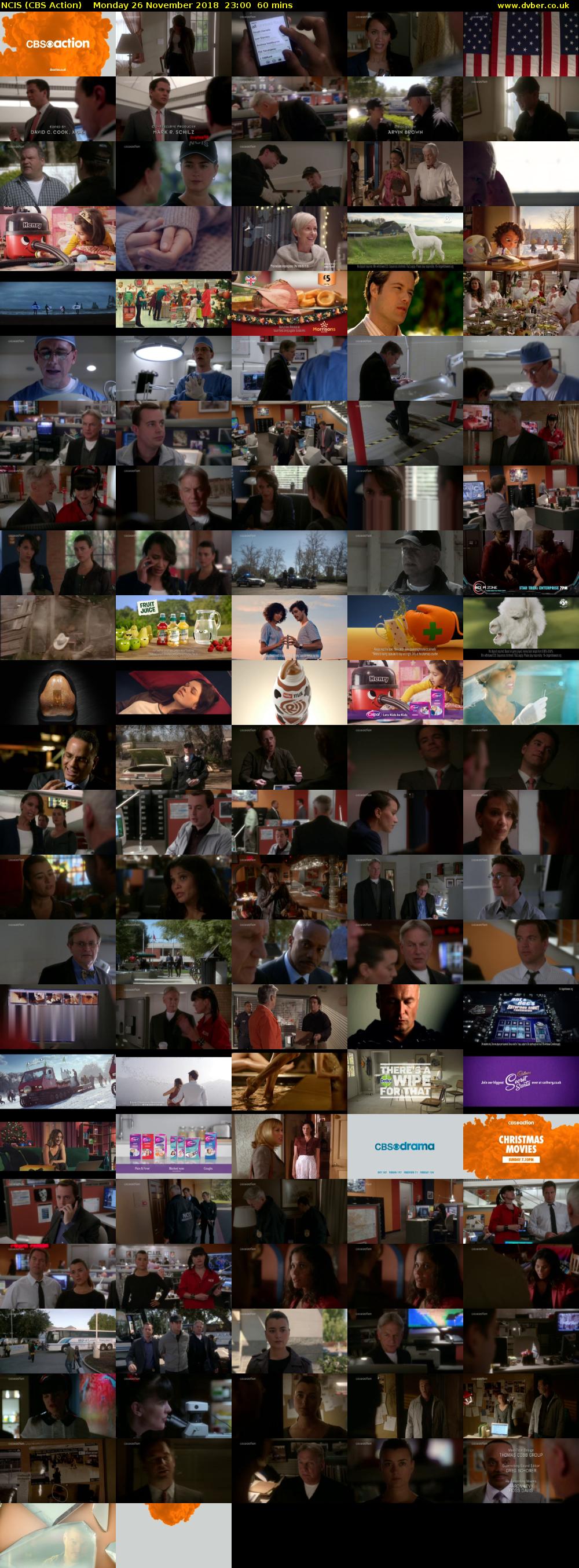 NCIS (CBS Action) Monday 26 November 2018 23:00 - 00:00