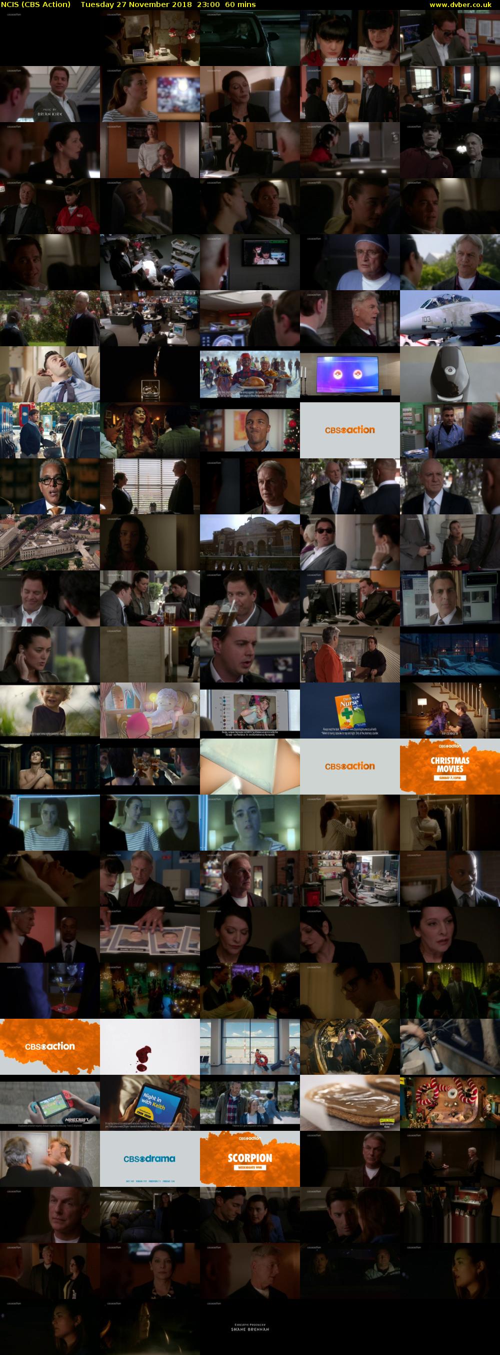 NCIS (CBS Action) Tuesday 27 November 2018 23:00 - 00:00