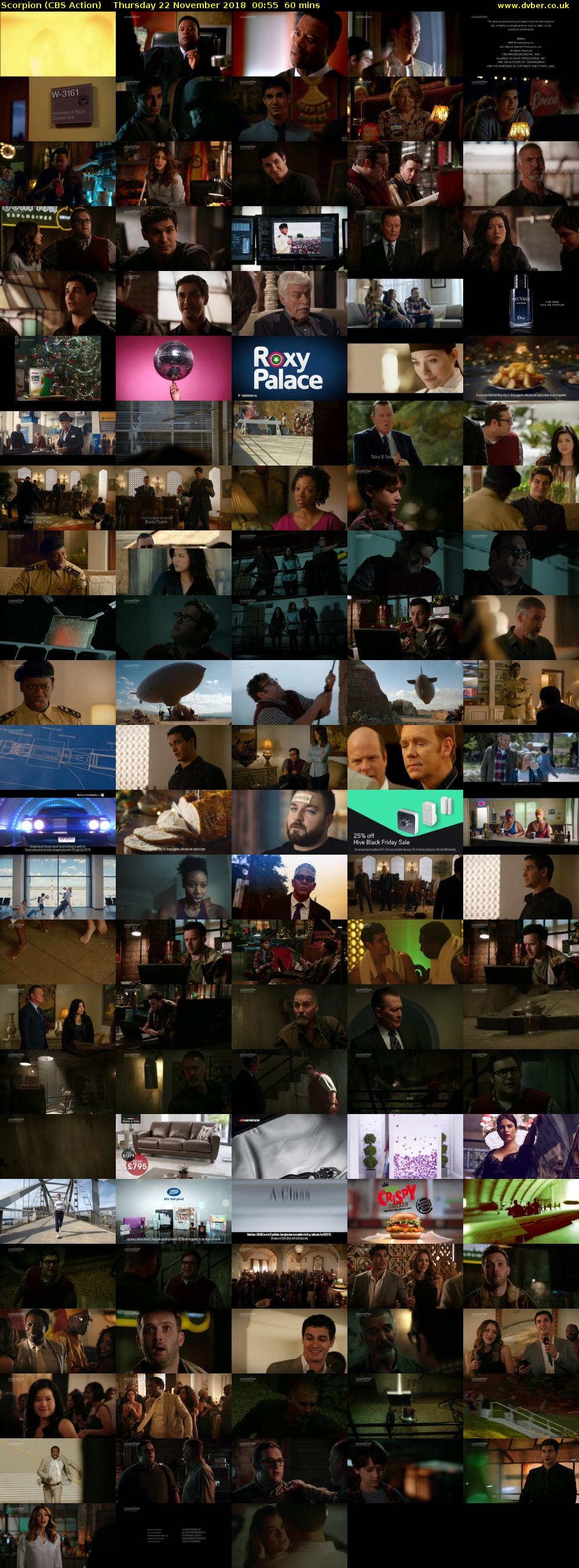 Scorpion (CBS Action) Thursday 22 November 2018 00:55 - 01:55