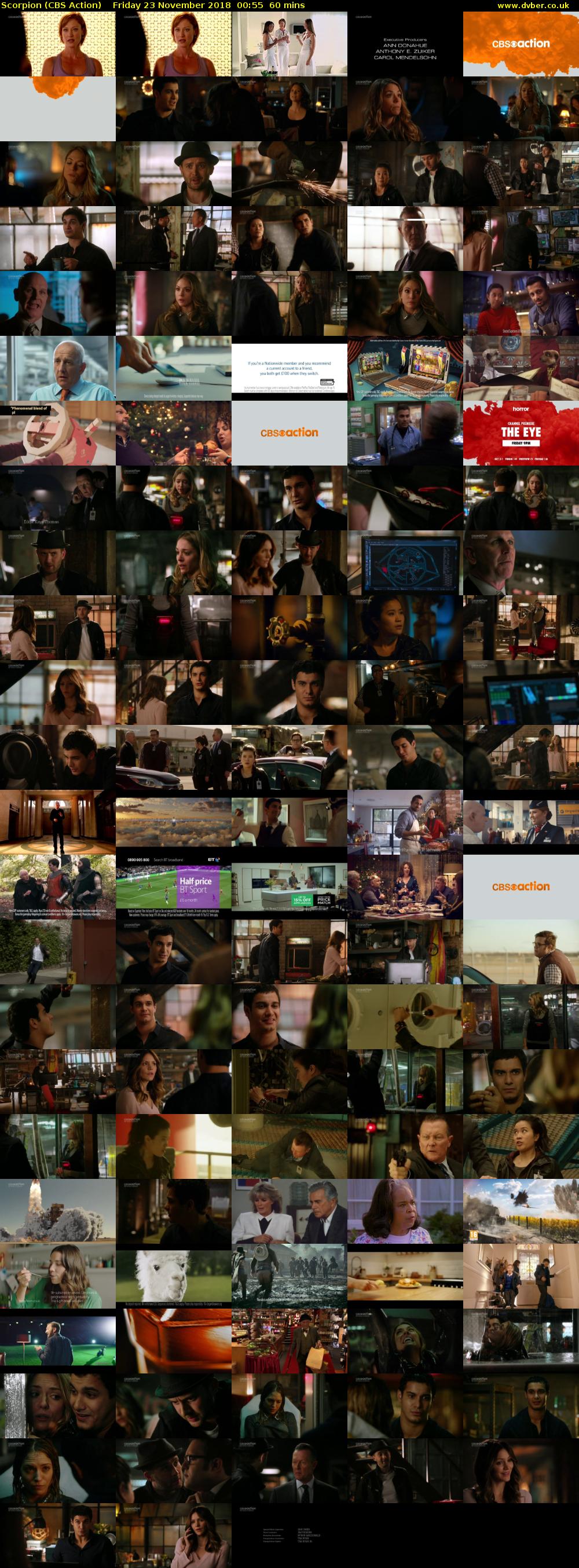 Scorpion (CBS Action) Friday 23 November 2018 00:55 - 01:55