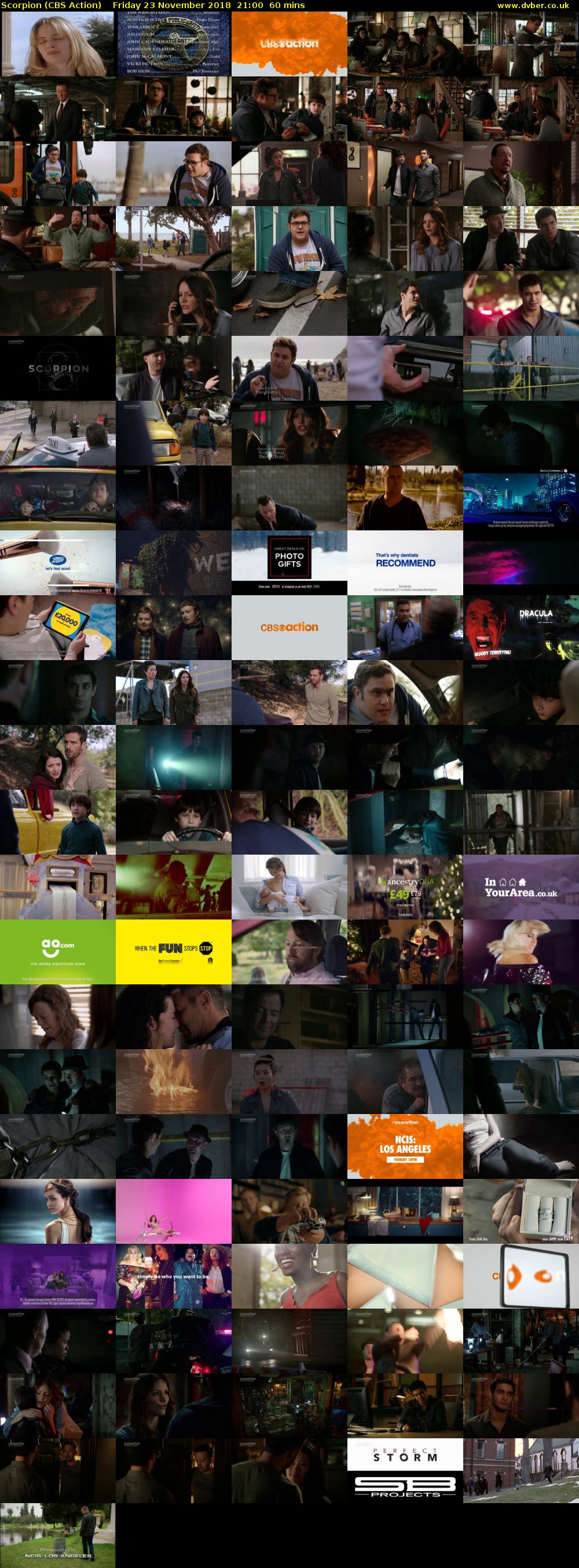 Scorpion (CBS Action) Friday 23 November 2018 21:00 - 22:00