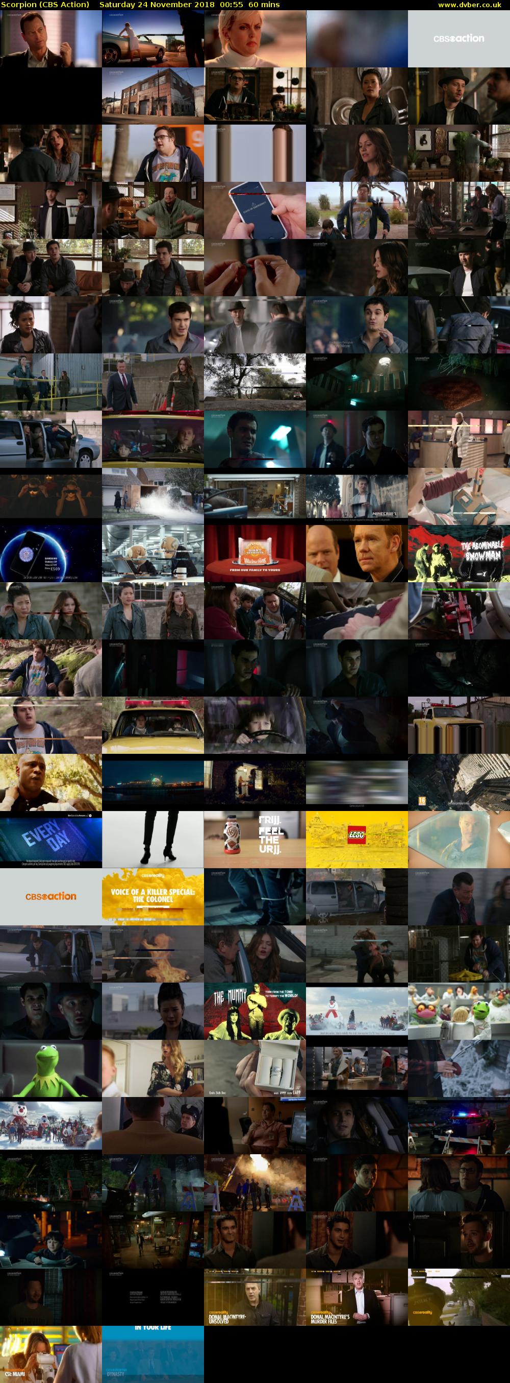 Scorpion (CBS Action) Saturday 24 November 2018 00:55 - 01:55