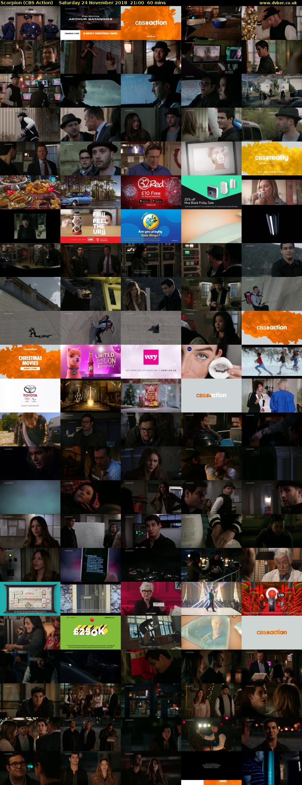 Scorpion (CBS Action) Saturday 24 November 2018 21:00 - 22:00