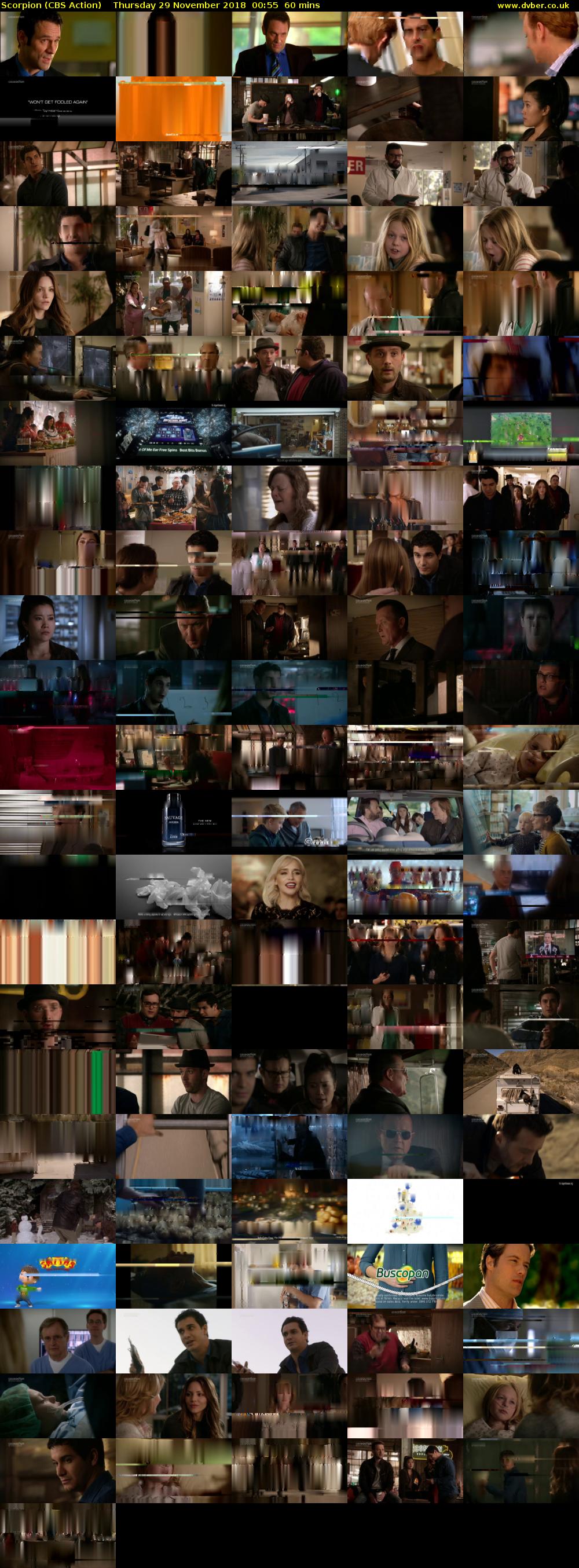 Scorpion (CBS Action) Thursday 29 November 2018 00:55 - 01:55