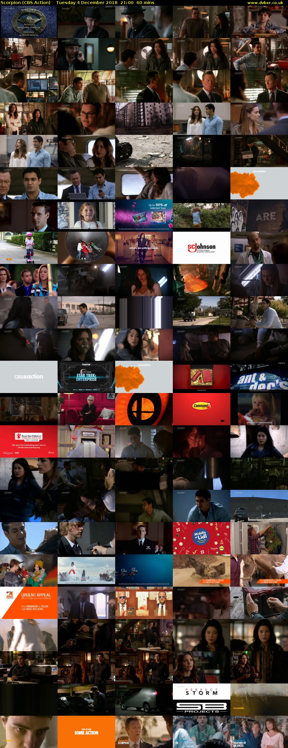 Scorpion (CBS Action) Tuesday 4 December 2018 21:00 - 22:00