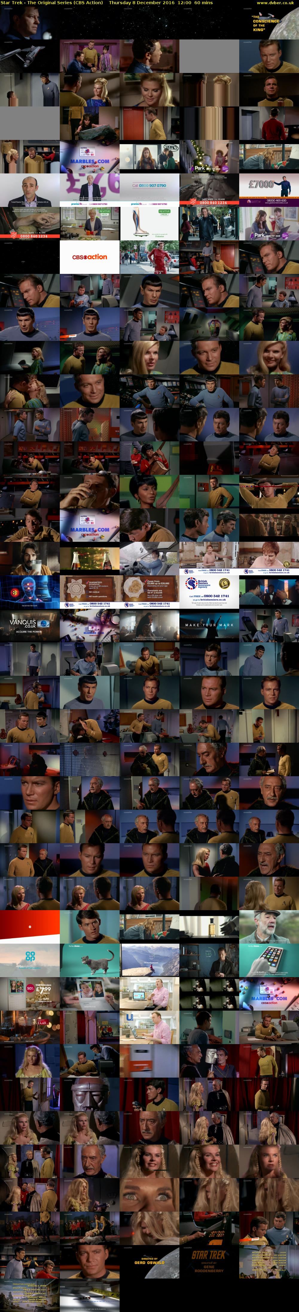 Star Trek - The Original Series (CBS Action) Thursday 8 December 2016 12:00 - 13:00