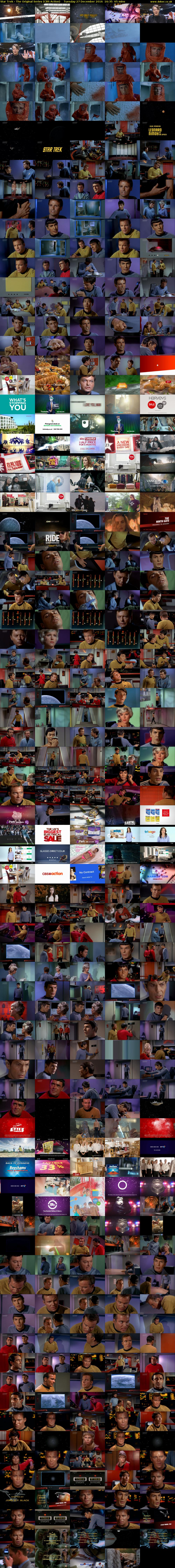 Star Trek - The Original Series (CBS Action) Tuesday 27 December 2016 16:35 - 17:40