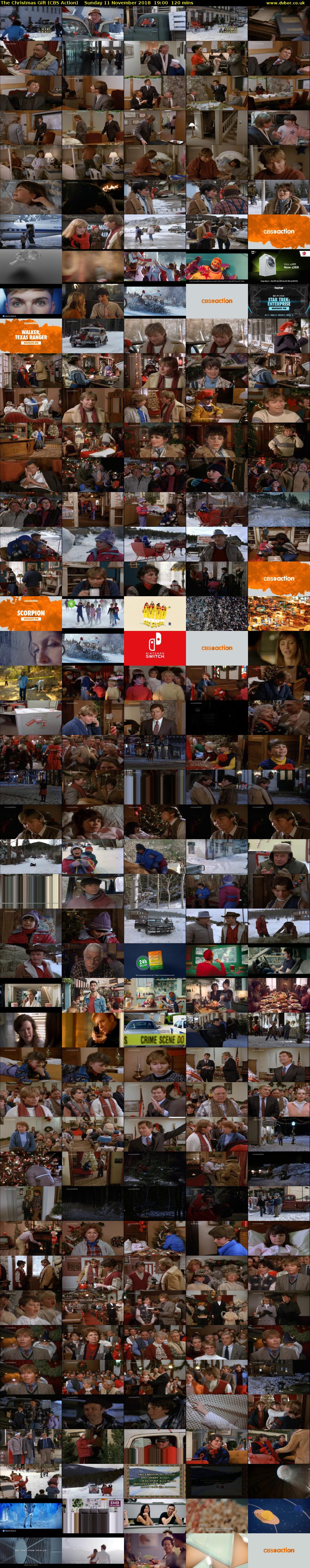 The Christmas Gift (CBS Action) Sunday 11 November 2018 19:00 - 21:00