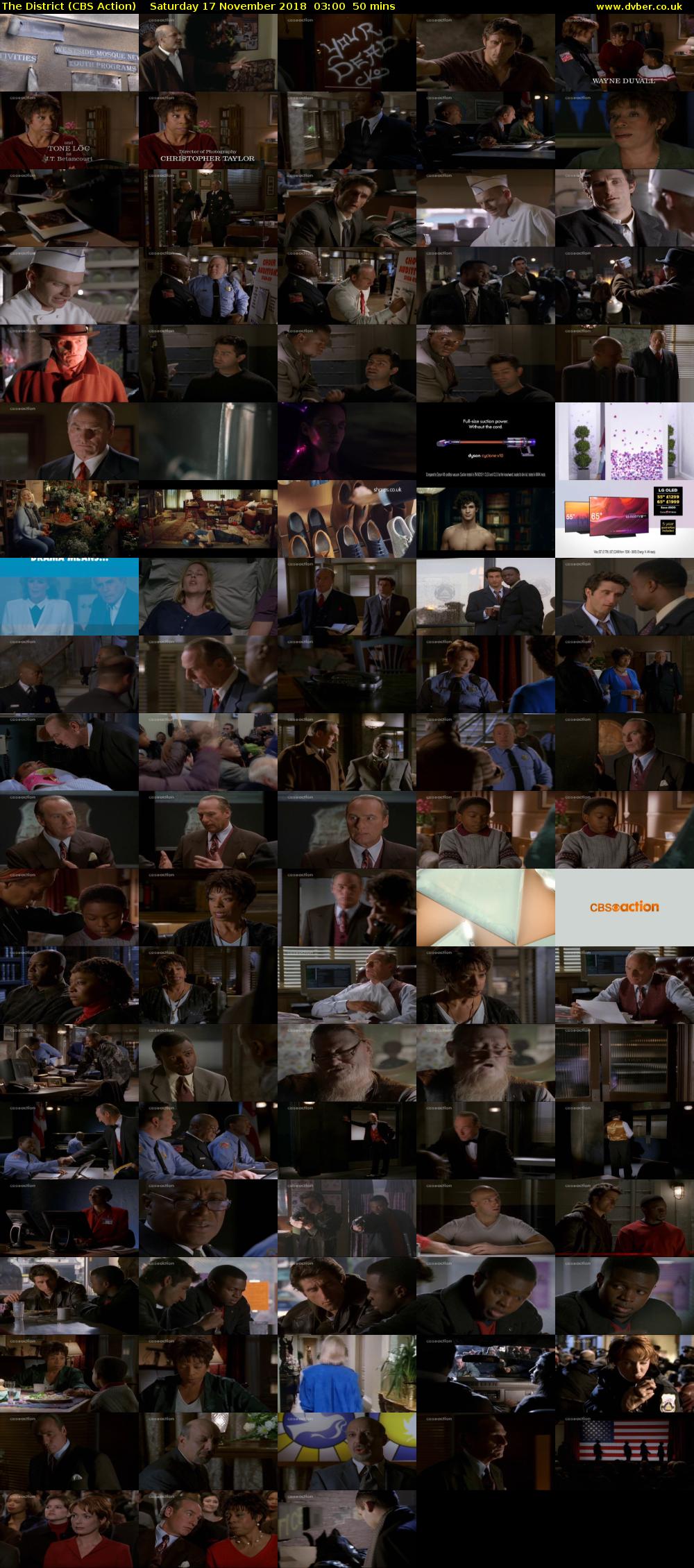 The District (CBS Action) Saturday 17 November 2018 03:00 - 03:50