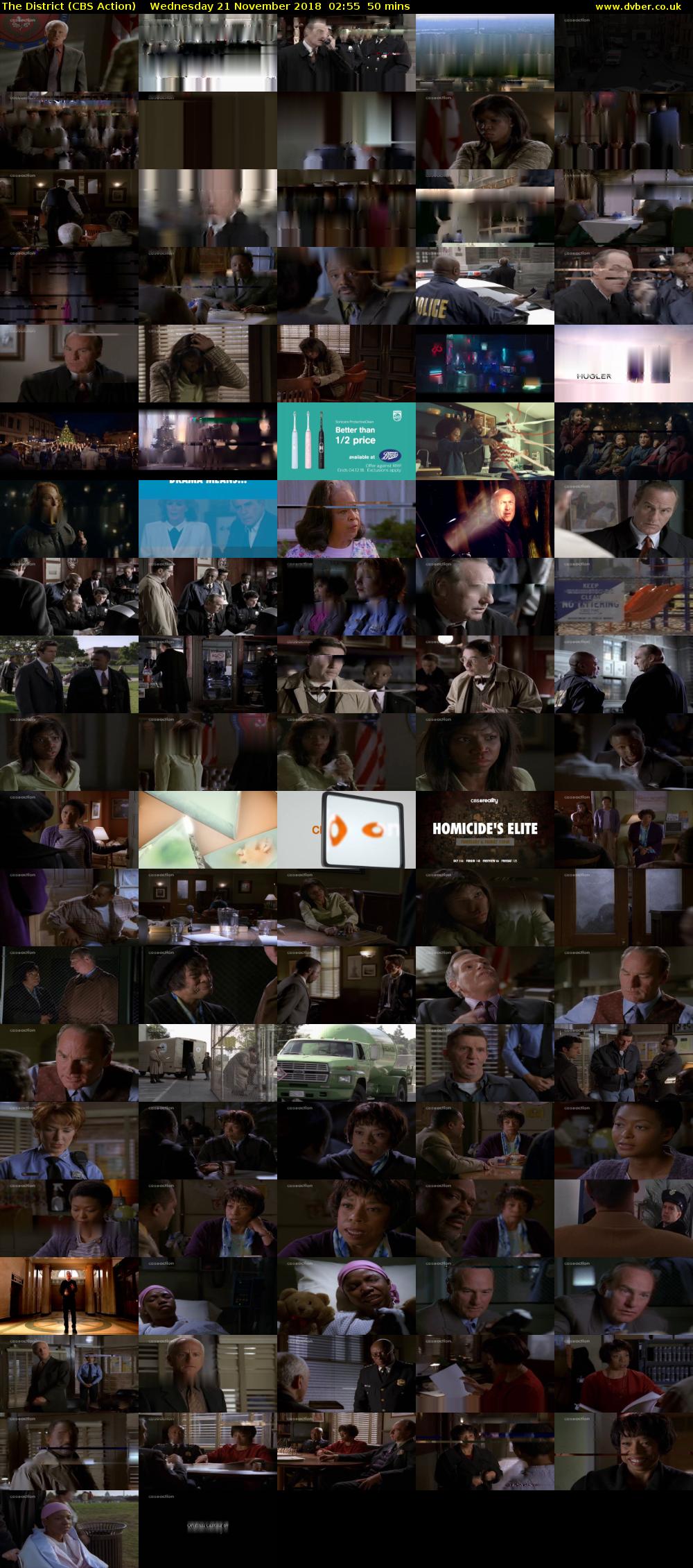 The District (CBS Action) Wednesday 21 November 2018 02:55 - 03:45