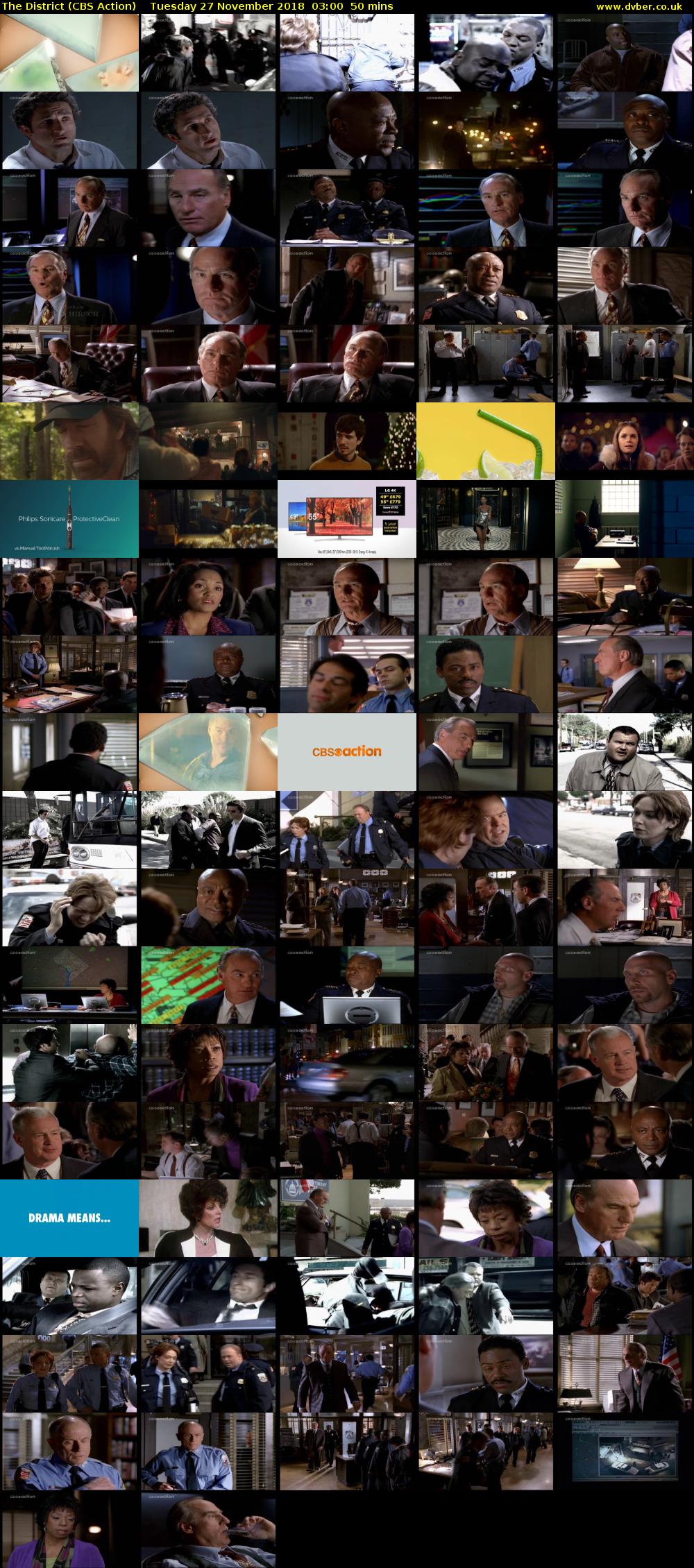 The District (CBS Action) Tuesday 27 November 2018 03:00 - 03:50