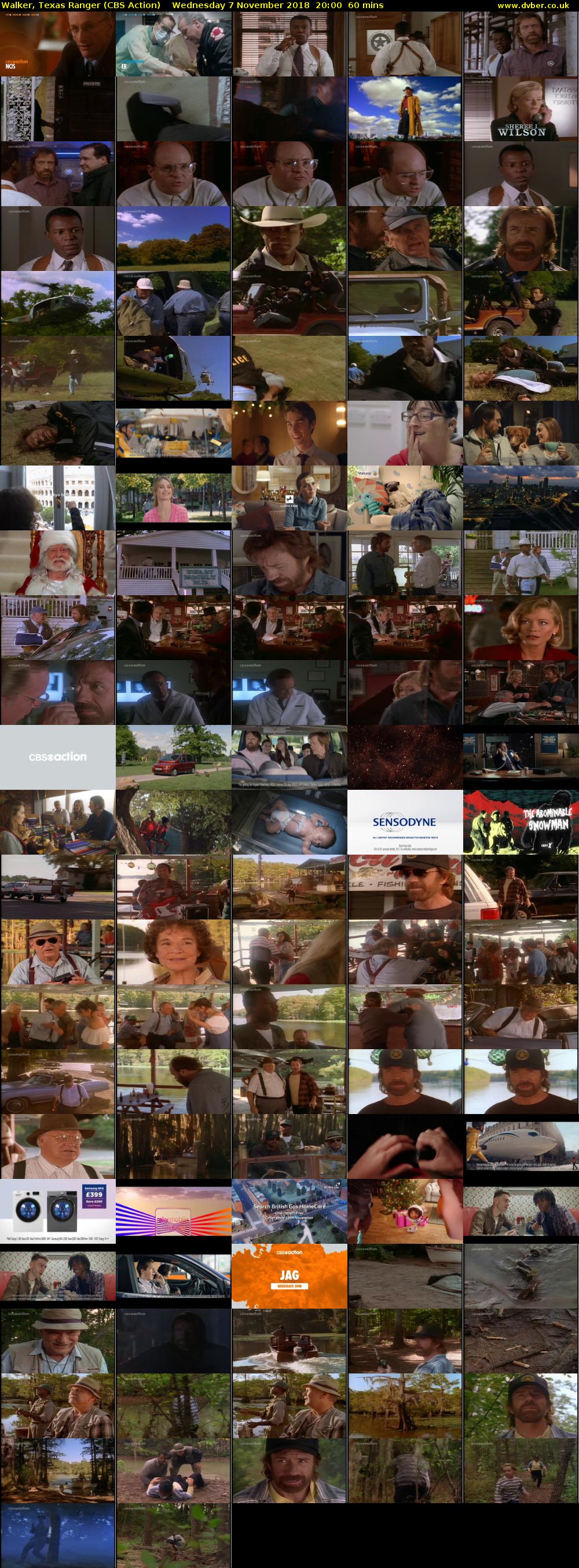 Walker, Texas Ranger (CBS Action) Wednesday 7 November 2018 20:00 - 21:00