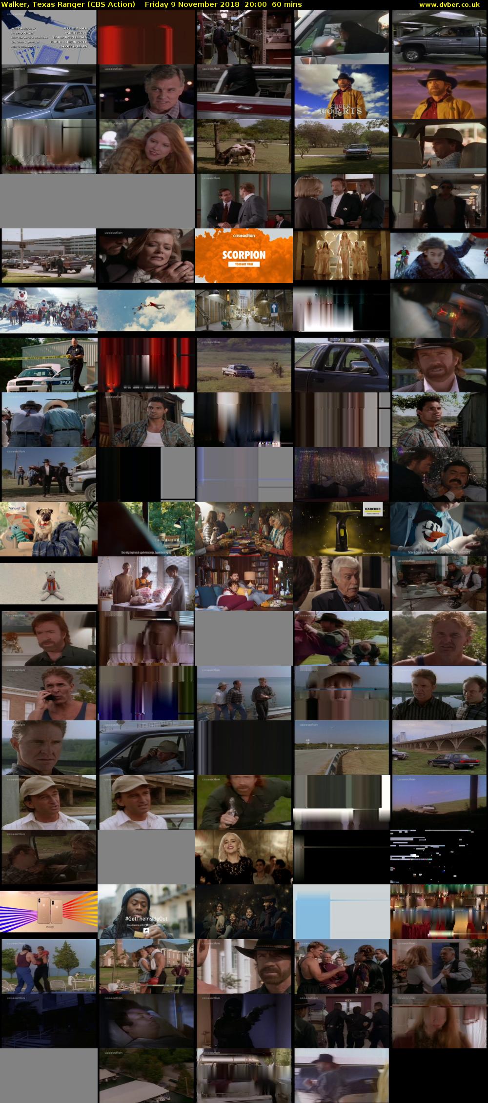 Walker, Texas Ranger (CBS Action) Friday 9 November 2018 20:00 - 21:00