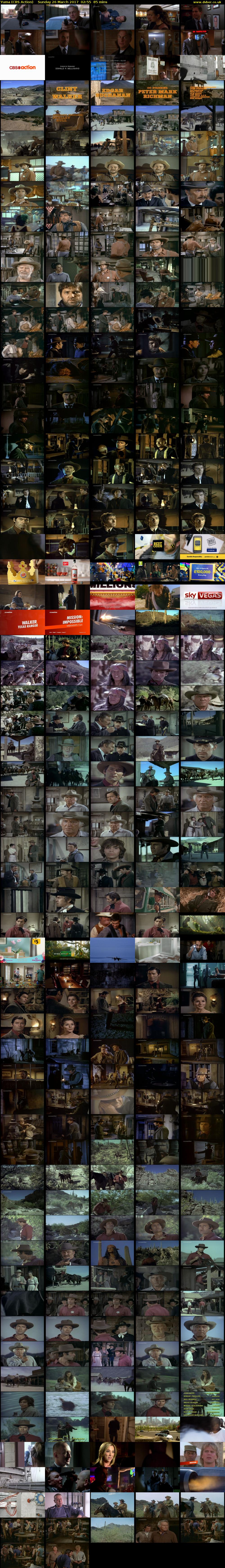 Yuma (CBS Action) Sunday 26 March 2017 02:55 - 04:20