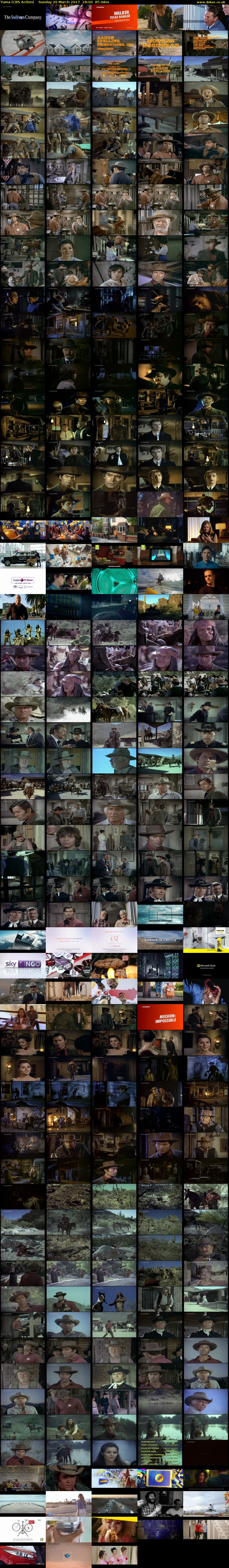 Yuma (CBS Action) Sunday 26 March 2017 18:00 - 19:25