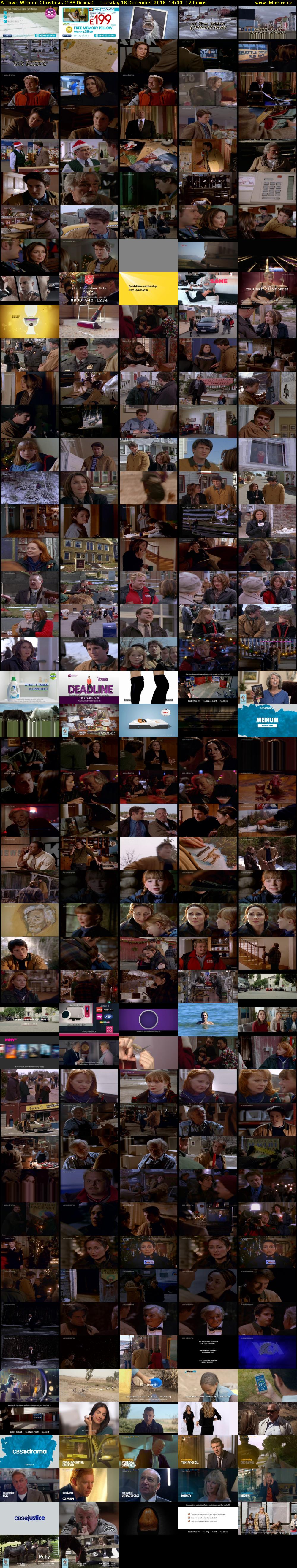 A Town Without Christmas (CBS Drama) Tuesday 18 December 2018 14:00 - 16:00