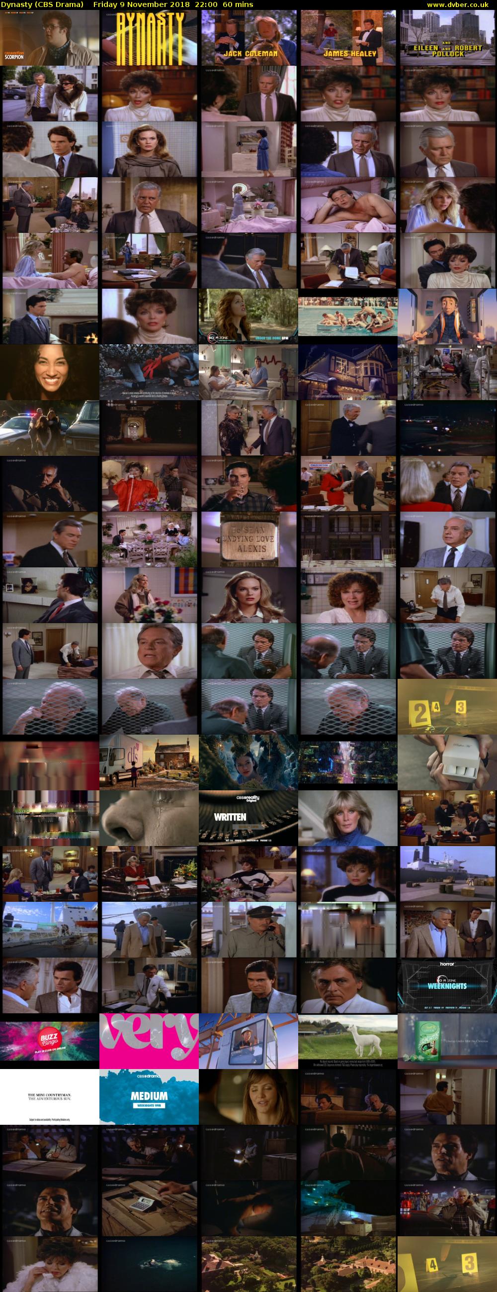 Dynasty (CBS Drama) Friday 9 November 2018 22:00 - 23:00