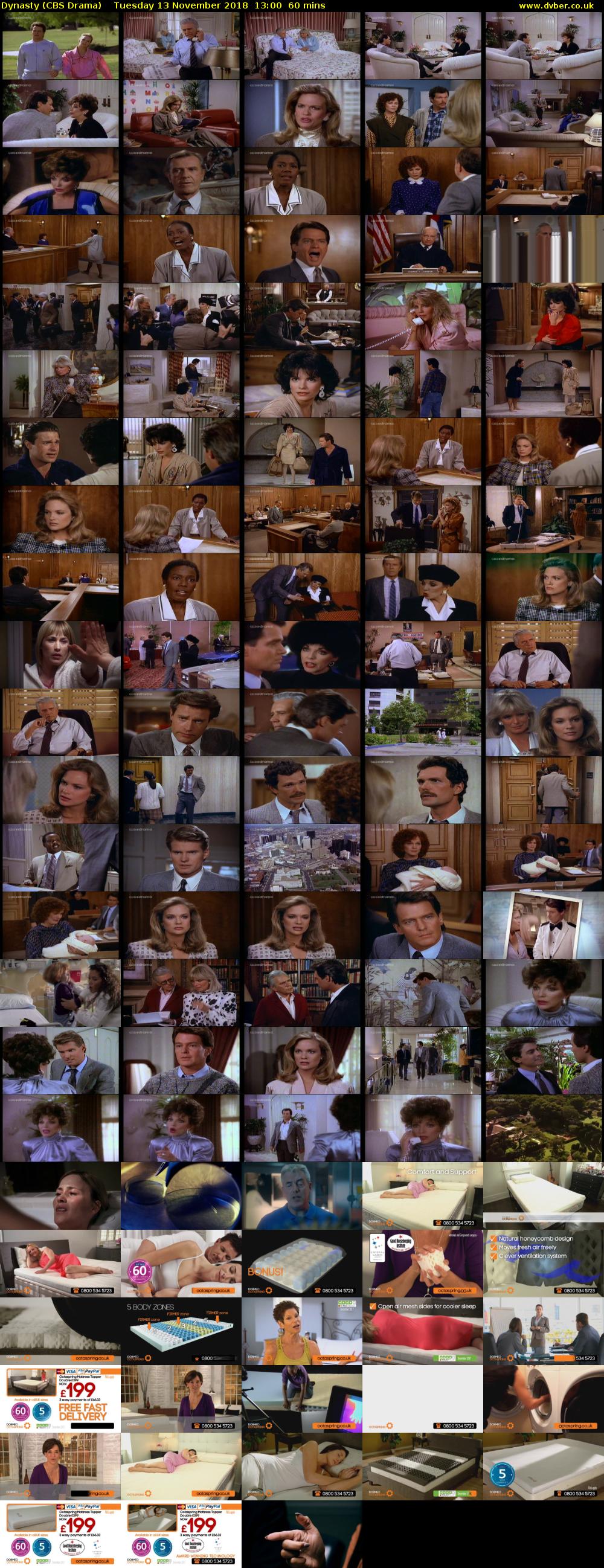 Dynasty (CBS Drama) Tuesday 13 November 2018 13:00 - 14:00