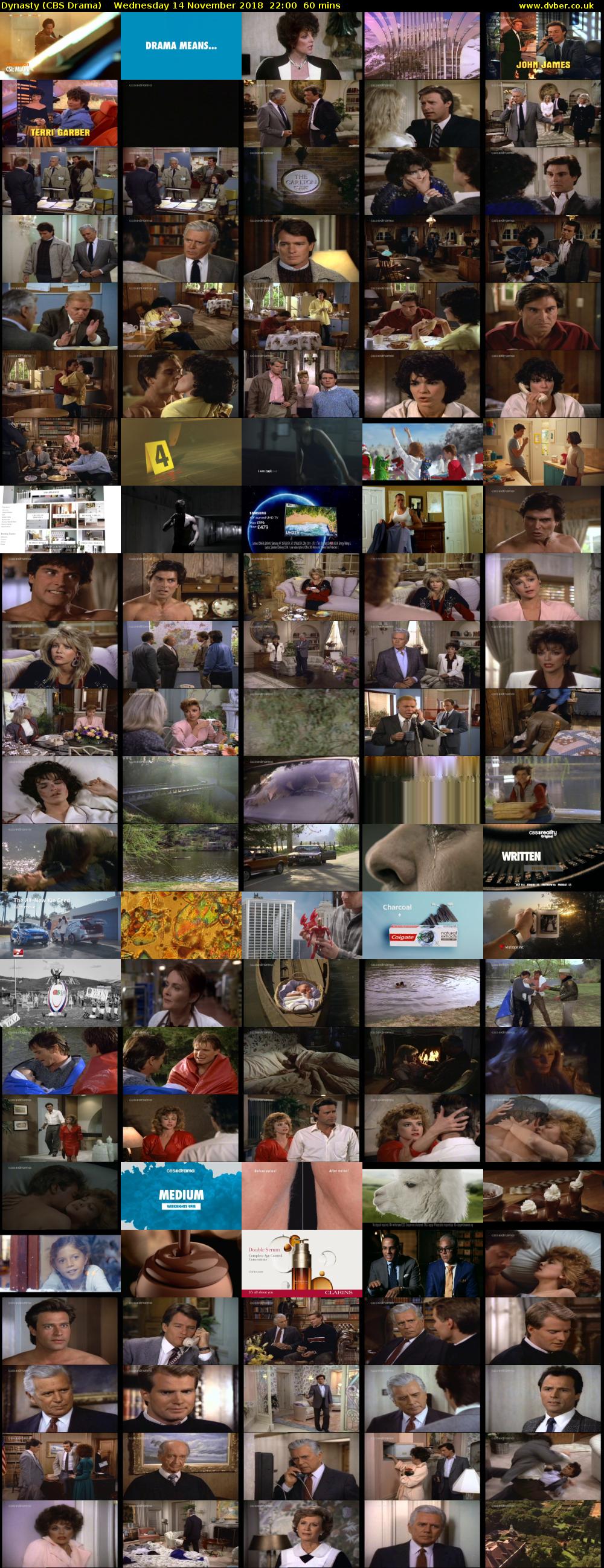 Dynasty (CBS Drama) Wednesday 14 November 2018 22:00 - 23:00