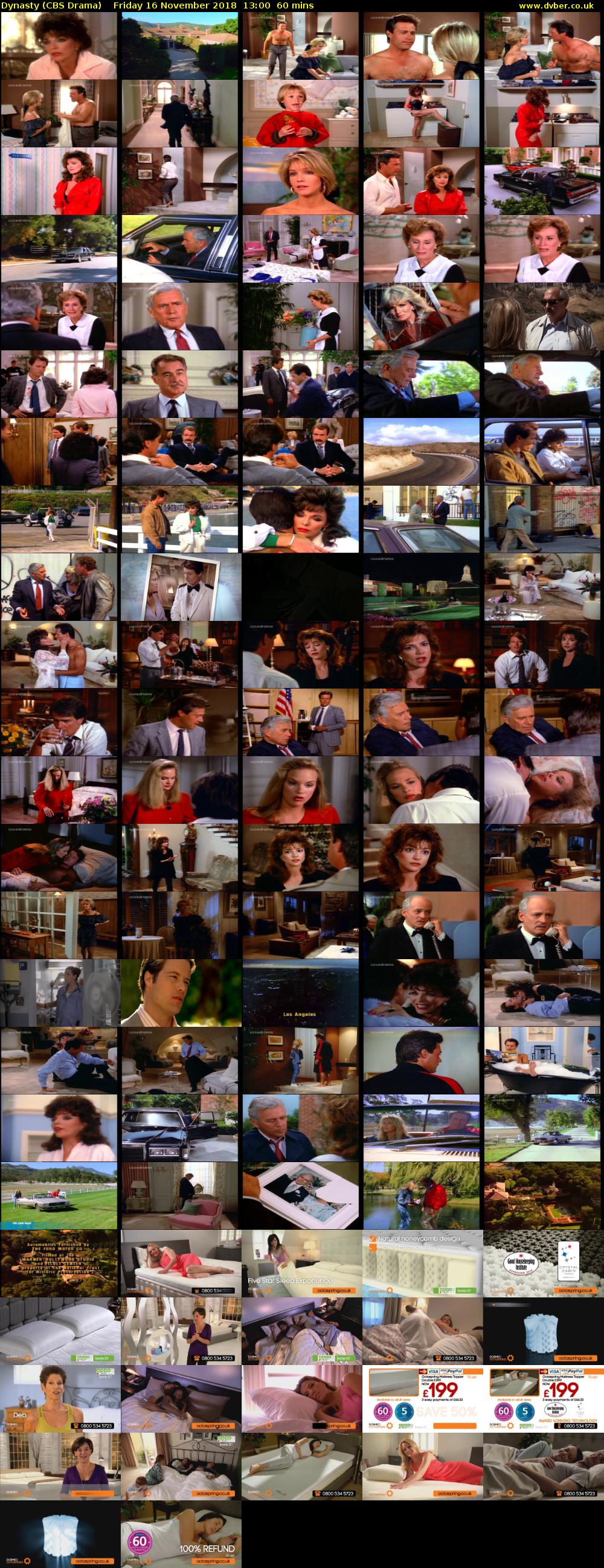 Dynasty (CBS Drama) Friday 16 November 2018 13:00 - 14:00