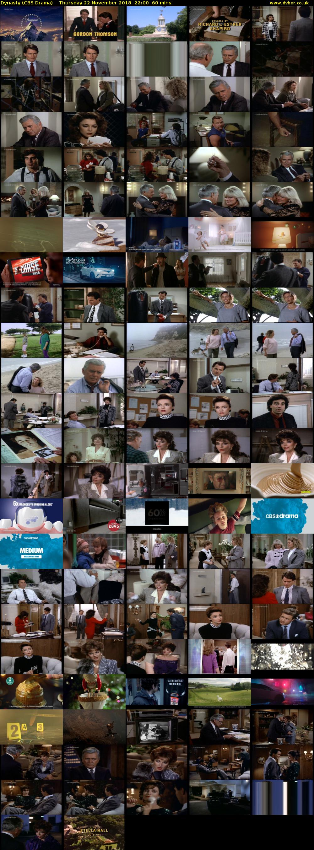 Dynasty (CBS Drama) Thursday 22 November 2018 22:00 - 23:00